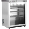 Шкаф холодильный для напитков (минибар) GN1/1, 140л, 1 дверь стекло, 3 полки, ножки, +2/+8С, стат.охл.+вент., нерж.сталь