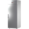 Шкаф холодильный, GN1/1+GN2/4,  500л, 1 дверь глухая правая, 5 полок, ножки, 0/+6С, дин.охл., нерж.сталь, R290, ручка короткая